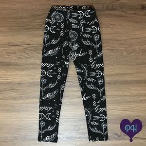 Bohemian Dreamcatcher leggings yoga waistband